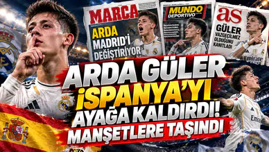Arda Güler İspanya'yı ayağa kaldırdı! Manşetlere taşındı