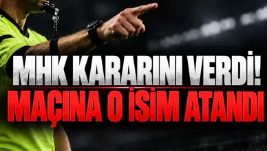 MHK KARARINI VERDİ! BEŞİKTAŞ MAÇINA O İSİM ATANDI