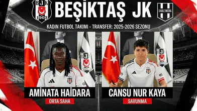 Beşiktaş Kadın Futbol'dan çifte transfer hamlesi!