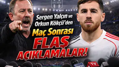 Sergen Yalçın ve Orkun Kökçü’den Maç Sonrası Flaş Açıklamalar!
