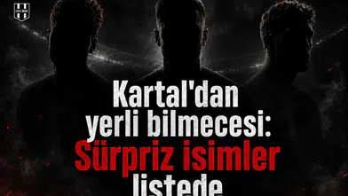 Kartal'dan yerli bilmecesi: Sürpriz isimler listede