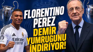 Florentino Perez demir yumruğunu indiriyor!