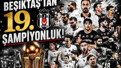 Beşiktaş'tan 19. şampiyonluk