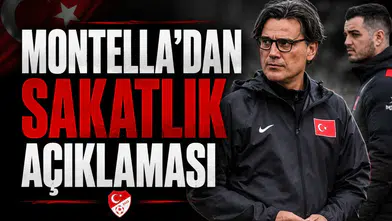 Montella'dan sakatlık açıklaması