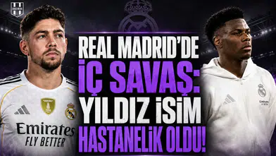 Real Madrid'de iç savaş: yıldız isim hastanelik oldu!