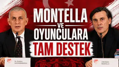 TFF Başkanı'ndan Montella ve oyunculara tam destek