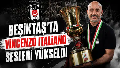 Beşiktaş'ta Vincenzo Italiano sesleri yükseldi