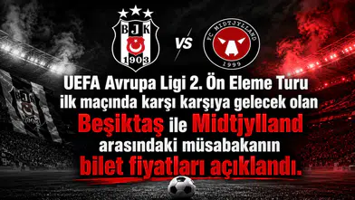 Beşiktaş – FC Midtjylland maçı bilet fiyatları açıklandı!