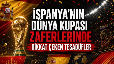 İspanya'nın Dünya Kupası zaferlerinde dikkat çeken tesadüfler