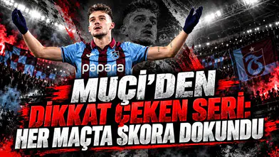 MUÇİ’DEN DİKKAT ÇEKEN SERİ: HER MAÇTA SKORA DOKUNDU