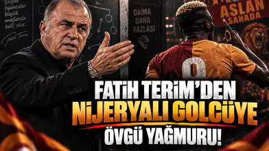 Fatih Terim'den Nijeryalı Golcüye Övgü Yağmuru!