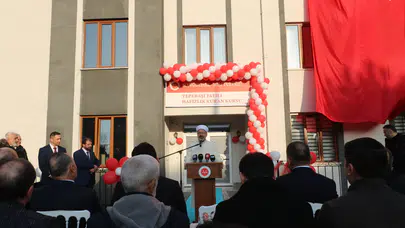 Diyanet İşleri Başkanı Erbaş: "Kur'an kurslarımıza sahip çıkalım"