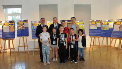 Savaş mağduru Ukraynalı çocuklar Çeşme'de