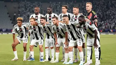 Beşiktaş'ın muhtemel 11'i.