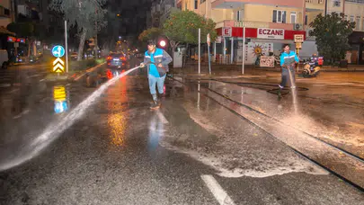 Alanya’da bayram öncesi temizlik