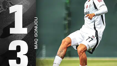 Beşiktaş, hazırlık maçında İstanbulspor'a 3-1 mağlup oldu!