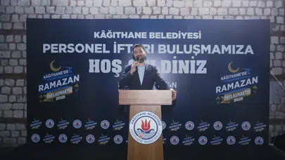 Kağıthane Belediyesi'nden Geleneksel İftar Buluşması: Çalışanlar ve Aileleri Bir Araya Geldi!