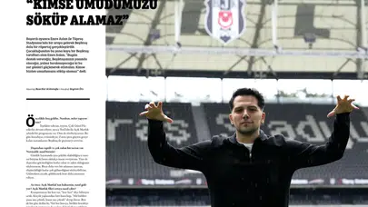 Emre Aslan'dan Beşiktaş taraftarına güç veren mesaj: "Yanınızdayız, umudumuzu asla kaybetmeyeceğiz!"