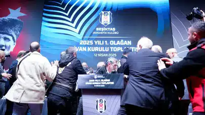 Beşiktaş Divan Kurulu Toplantısında Kavga!