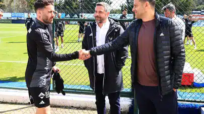 Bobo, Beşiktaş’ı Ziyaret Etti