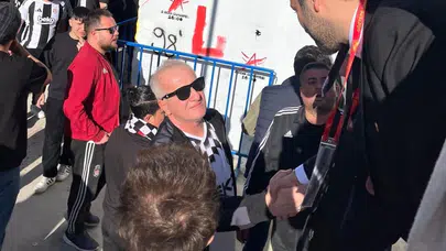 Beşiktaş Taraftarı Yönetimin Gayreti İle Göztepe Maçına Sorunsuz Girdi