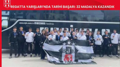 Kürek Takımımız, Uluslararası Regatta Yarışları’nda 32 Madalya Kazandı