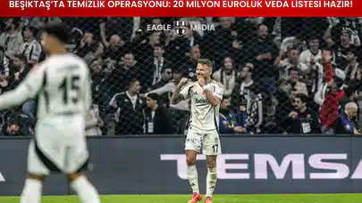 Beşiktaş’ta Temizlik Operasyonu: 20 Milyon Euroluk Veda Listesi Hazır!