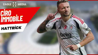 İmmobile Süper Lig’de Hat-Trick Yapan Üçüncü İtalyan