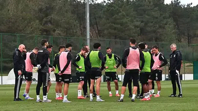 Beşiktaş, Göztepe maçı hazırlıklarına başladı