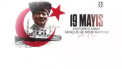 19 Mayıs Atatürk'ü Anma, Gençlik ve Spor Bayramı Kutlu Olsun!