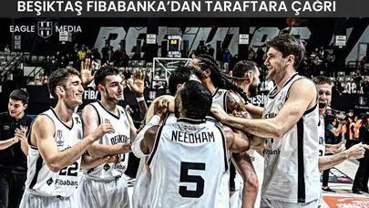 Beşiktaş Fibabanka'dan Taraftara Çağrı: Sinan Erdem'de Tribünler Beyaza Bürünecek!