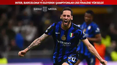 Hakan Çalhanoğlu'ndan Tarihi Başarı! Inter, Barcelona’yı Eleyerek Şampiyonlar Ligi Finaline Yükseldi