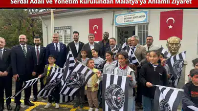 Beşiktaş Başkanı Serdal Adalı'dan Malatya'ya Anlamlı Ziyaret