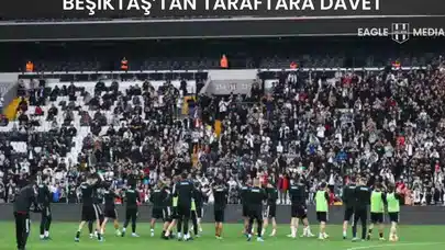 Beşiktaş'tan Taraftara Antrenman Daveti