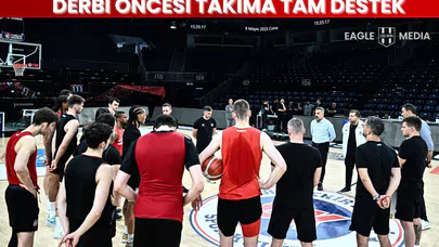 Yönetimden Beşiktaş Fibabanka'ya Moral Ziyareti