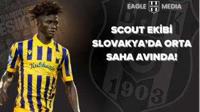 Beşiktaş Scout Ekibi Slovakya’da Orta Saha Avında!