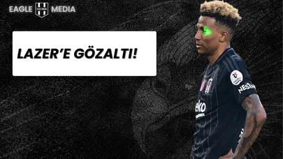 Fernandes'e lazer tutan taraftar gözaltına alındı