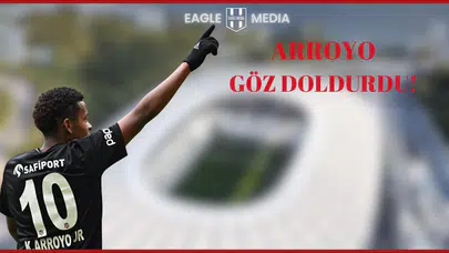 Keny Arroyo’dan 25 Dakikada Etkileyici Performans: Beşiktaş Taraftarı Ayakta!