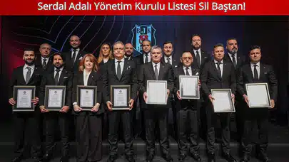 Serdal Adalı Yönetim Kurulu Listesi Sil Baştan!