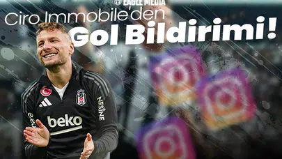 Ciro Immobile'den Gol Bildirimi!