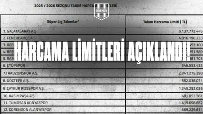 Harcama Limitleri Açıklandı !