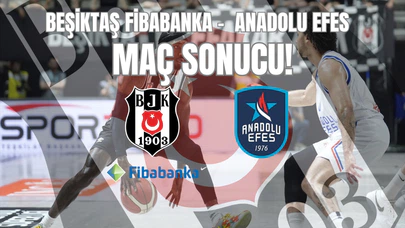 Beşiktaş Fibabanka 82 - 75 Anadolu Efes / FİNALDEYİZ!