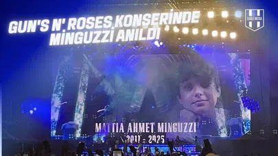 Guns N’ Roses’tan İstanbul Konserinde Duygulandıran An