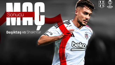 Maç Sonucu/ Shakhtar Donetsk 2 - 0 Beşiktaş