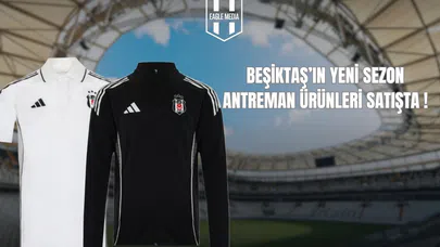 Beşiktaş’ın Yeni Sezon Antrenman Ürünleri Satışta!