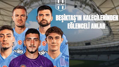 Beşiktaş'ın Kalecilerden Eğlenceli Anlar!
