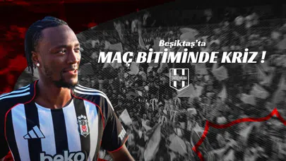 Beşiktaş’ta Maç Bitiminde Kriz !