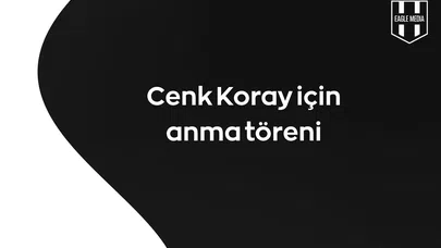 Cenk Koray için anma töreni