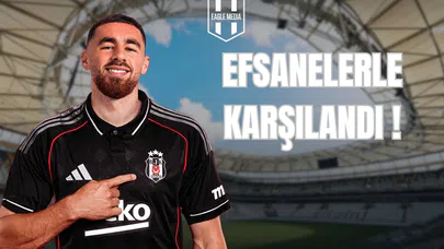 Efsanelerle Karşılandı !