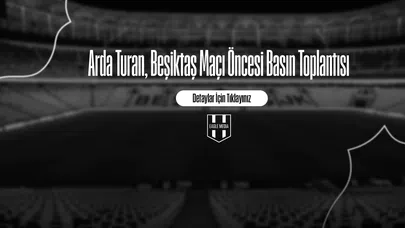 Arda Turan, Beşiktaş Maçı Öncesi Basın Toplantısı
